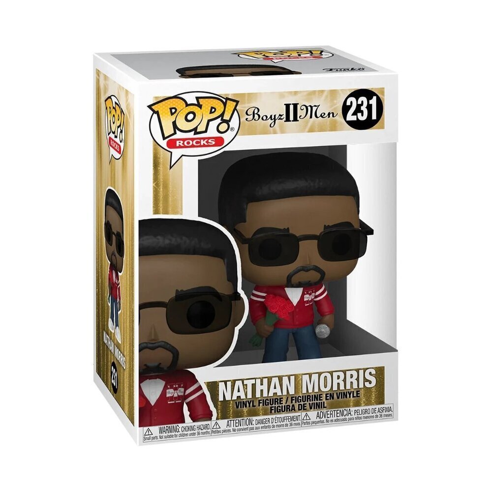 Funko Pop! Rocks: Boyz II Men – Nathan Morris #231 Vinyl Figure – Brand New